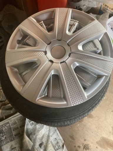 夏用タイヤ4本セット　165/70/R14 アクア
