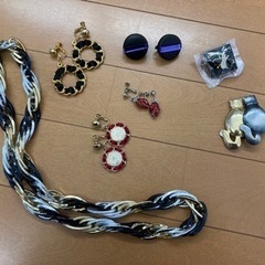 イヤリング、ネックレス