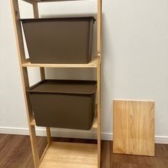 【無料】ニトリの木製シェルフ