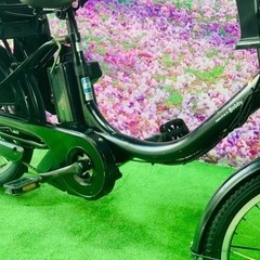 ➁ 4799子供乗せ電動アシスト自転車ヤマハ3人乗り20インチ