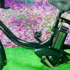 ➁ 4799子供乗せ電動アシスト自転車ヤマハ3人乗り20インチ
