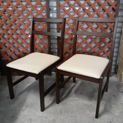 ダイニングチェア 2脚　中古