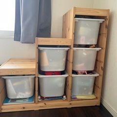 IKEA トロファスト　子供　おもちゃ収納に！