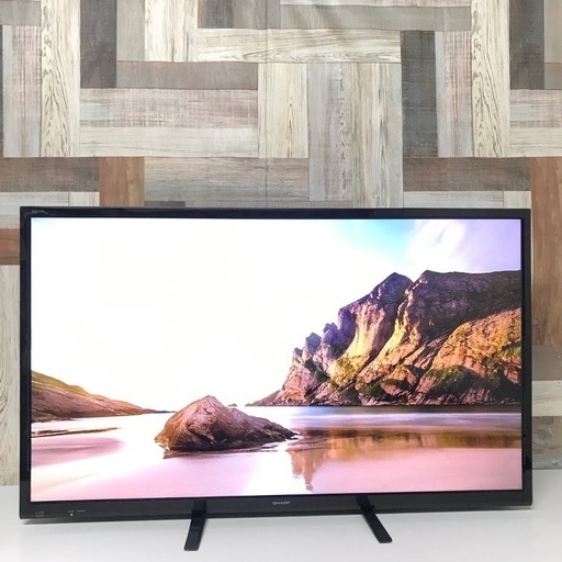 即日受渡❣️SHARP40型  AQUOS色鮮やかな映像を再現21500円