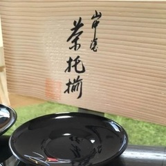 山中塗 茶托 5ケ揃の画像