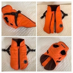 PUPPIA パピア ハーネスS オレンジ 小型犬の画像