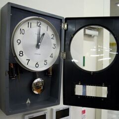 昭和レトロ TAKANO SUPER ELECTRIC STRIKING 掛け時計 電池式 振り子