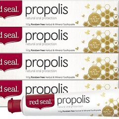レッドシール プロポリス配合歯磨き 160g x 4本（地域・期...