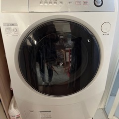 SHARP ドラム式洗濯機の画像