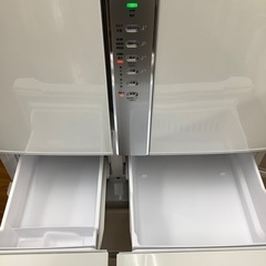 引き取り限定！九州家具！高級ドレッサーHITACHI 日立 6ドア冷蔵庫 R