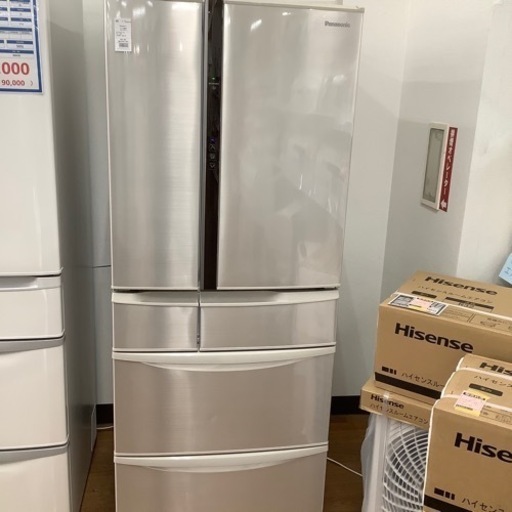 Panasonic パナソニック 6ドア冷蔵庫 NR-F470V-N 2015年製【トレファク 川越店】