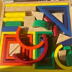 積み木　ベビー〜3歳以上児のもの　お話し中‼️の画像