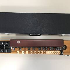 ○【木村流大正琴】KIMURA ゆずり葉 摠葉 ハードケース付き 和楽器 音楽 (NF221120)303-337-③Wの画像