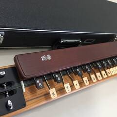 ○【木村流大正琴】KIMURA ゆずり葉 摠葉 ハードケース付き...