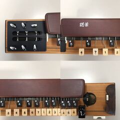 ○【木村流大正琴】KIMURA ゆずり葉 摠葉 ハードケース付き 和楽器 音楽 (NF221120)303-337-③Wの画像