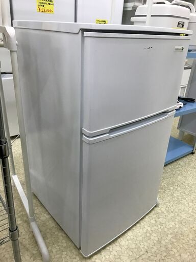 YAMADA ヤマダ電機 ノンフロン冷凍冷蔵庫 YRZ-C09B1 2019年製 全定格内容積90L 幅478mm奥行509mm高さ852mm 説明欄必読