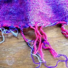 柔らかな肌触り！大人ストール&ニットバッグの画像