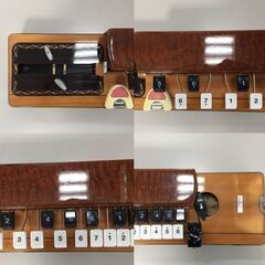 ○【木村流大正琴】KIMURA アルト ハードケース付き ピック 和楽器 音楽 電気大正琴(NF221119)303-337-②Wの画像