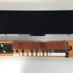 ○【木村流大正琴】KIMURA アルト ハードケース付き ピック 和楽器 音楽 電気大正琴(NF221119)303-337-②Wの画像