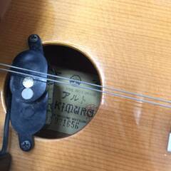 ○【木村流大正琴】KIMURA アルト ハードケース付き ピック 和楽器 音楽 電気大正琴(NF221119)303-337-②Wの画像