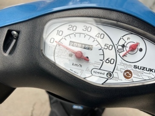 『商談中』　スズキ　原付　Let's  総排気量　49.0cc