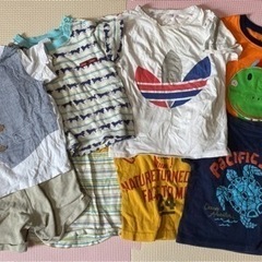 Tシャツ　H&Mセットアップ　男の子　ベビー服　70〜80の画像