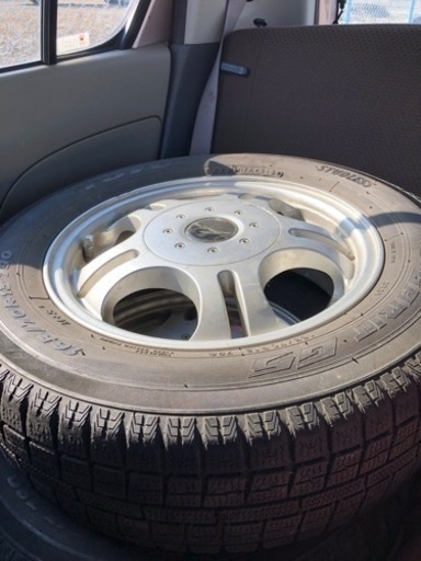 13インチ 社外スタッドレス 4本セット