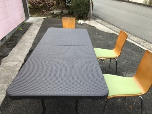 野外用テーブル