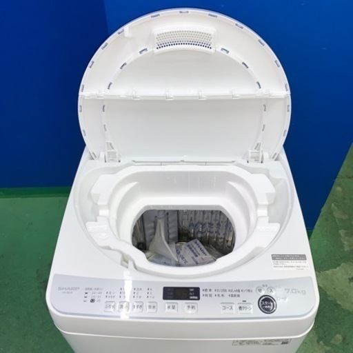⭐️SHARP⭐️全自動洗濯機　2021年7kg 新品未使用　大阪市近郊配送無料