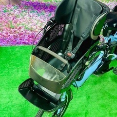 1/4612子供乗せ電動アシスト自転車ヤマハ3人乗り20インチ