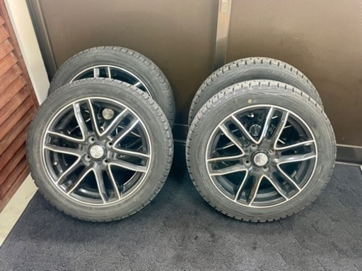 三菱　アイ　HA1W スタッドレス　ホイール付き