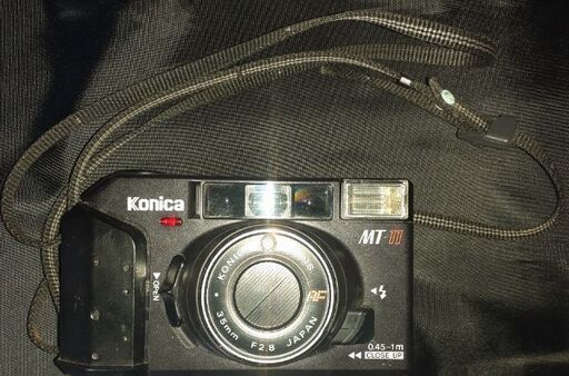 konika MT-11 フィルムカメラ ストラップ付 昭和レトロ 日本製