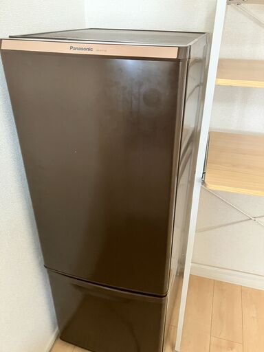 (k)Panasonic パナソニック ノンフロン冷凍冷蔵庫 NR-B177W-T 2014年製 全定格内容積168L 幅480mm奥行586mm高さ1293mm 良品  説明欄必読
