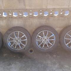 値下げ応相談155/65R14国産スタッドレスタイヤ＆ホイール4本セット