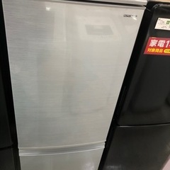 美品！札幌市限定お引取りシャープ冷蔵庫 2ドア 3棚 冷蔵庫：シャープ