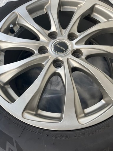 スタッドレスタイヤ/ホイールセット/BRIDGESTONE/BLIZZAK DM-V3/225-65-R17/2021年製　4本セット