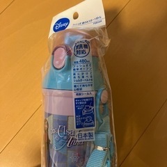【値下げ★600円】新品 アナ雪 直飲みスポーツボトルの画像