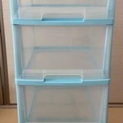 4段スリムチェスト　収納ケース　収納ボックス　プラスチック　引き...