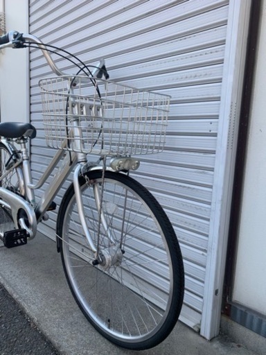 ☆前後タイヤ新品☆ 26インチ ベルトドライブ 内装5段LEDオート通学車 防犯登録料込!! [No.261]