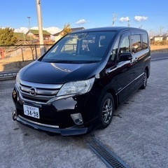 値下げしました❗️H25年日産セレナ❗️ハイウェイスターG Sハイブリッドエアロモード❗️車検R6/8月まで❗️の画像