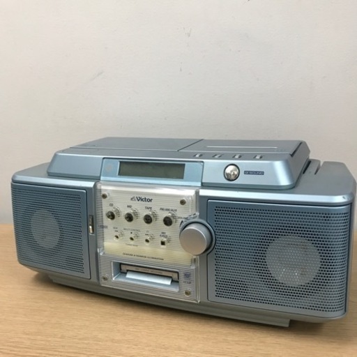 2302-285 Victor CD-MD 2003年製 CD×テープが聴けません MD×ラジオは聴けます 現状お渡し