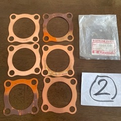 カワサキ　純正　KH400・マッハⅡSS系シリンダーヘッドガスケ...
