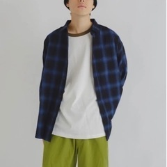 お値下げ⭐︎新品未開封⭐︎カスタネ　【WHIMSIC】カラーリブロングスリーブTEEの画像