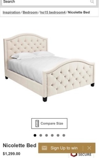 クイーンベッド&マットレス