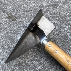 未使用品　三角ホー　家庭菜園に如何ですか〜