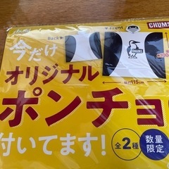 非売品✨CHUMS オリジナル ポンチョの画像