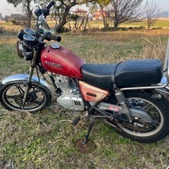 【ネット決済対応】お値下げ中‼️SUZUKI GN125 現状で