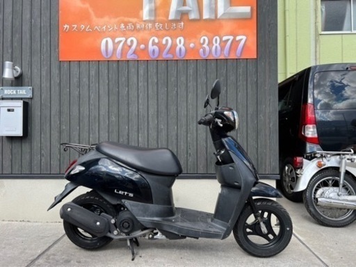 ★5万円！スズキ　レッツ　CA4AA セル1 実働車　原付　スクーター　2015年モデル