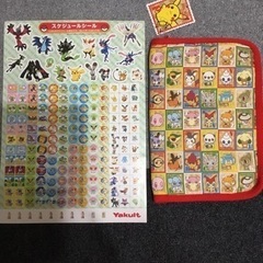 ポケモン スケジュール用シール ポーチ的なもの