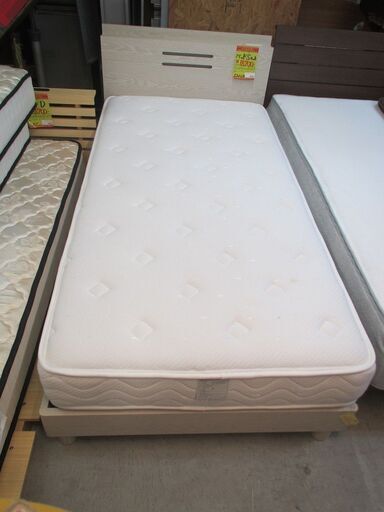 ID:G20036521　マット付きシングルベッド